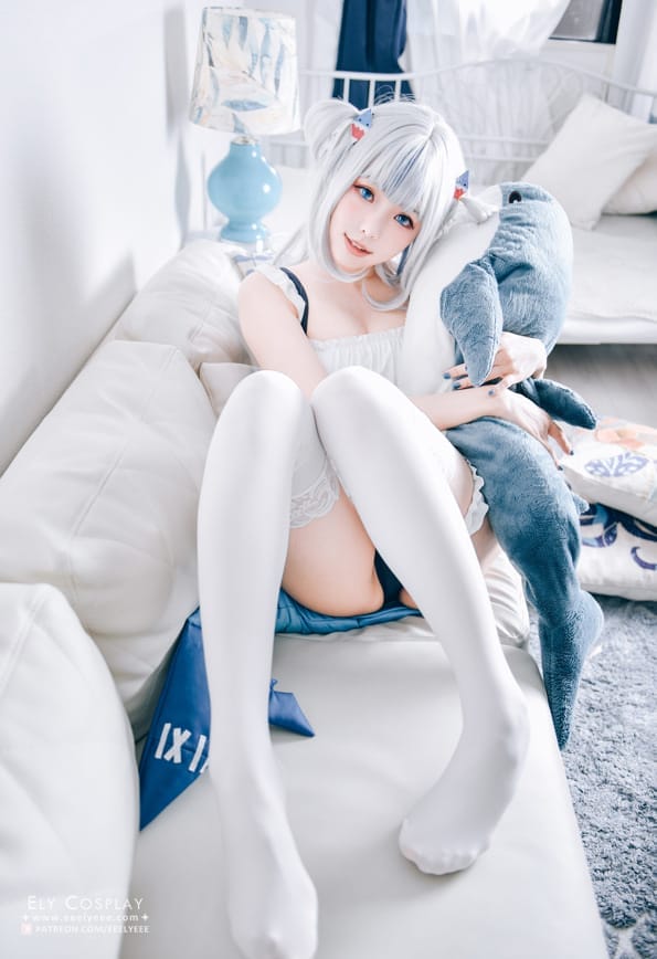 ElyEE子 –NO.071 噶呜·古拉(小鲨鲨) cosplay 泳装[19P/46MB]