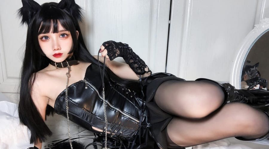 果咩酱w –NO.021 黑猫[20P/99MB]