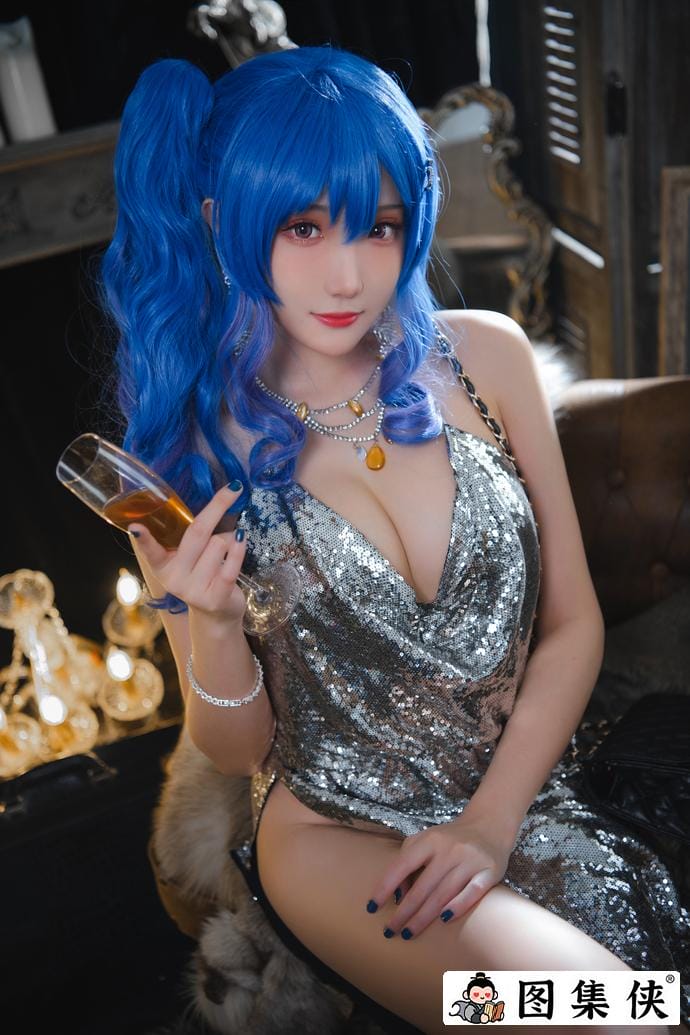 可爱瓜希酱cos作品碧蓝航线圣路易斯 探寻中国版的仁科百华!-2 可爱瓜希酱cos作品碧蓝航线圣路易斯 探寻中国版的仁科百华!