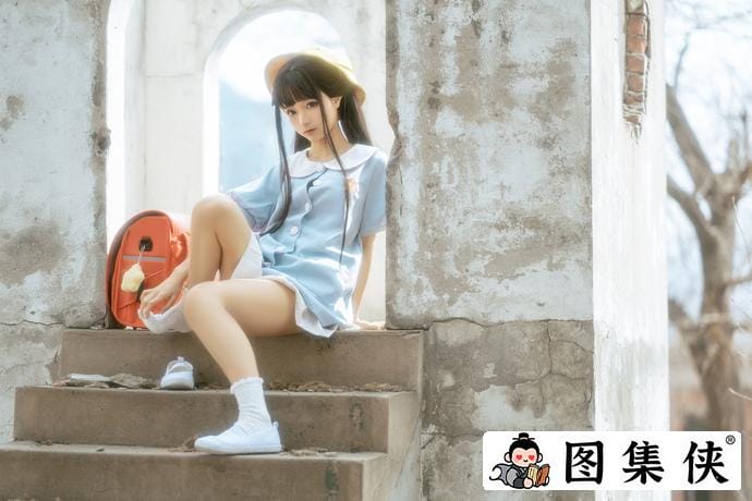 童趣与创可贴融合!蠢沫沫小黄帽绅士版cosplay系列让你感受可爱无限!-4 童趣与创可贴融合!蠢沫沫小黄帽绅士版cosplay系列让你感受可爱无限!