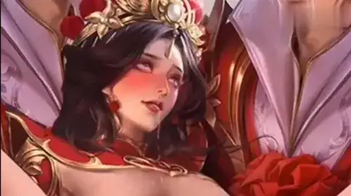 《王者荣耀》女英雄翻白眼流口水的样子人物图片-2 《王者荣耀》女英雄翻白眼流口水的样子人物图片