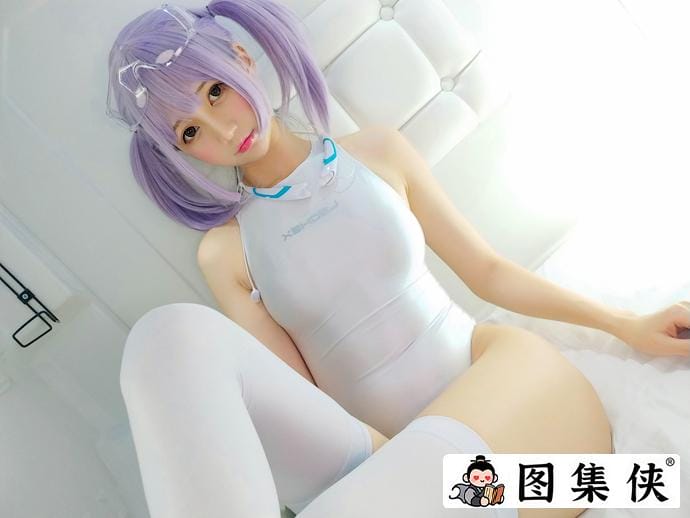 nagisa魔物喵紫色刻晴COS 少女贩卖娃娃机诱惑点引爆视觉冲击!-3 nagisa魔物喵紫色刻晴COS 少女贩卖娃娃机诱惑点引爆视觉冲击!