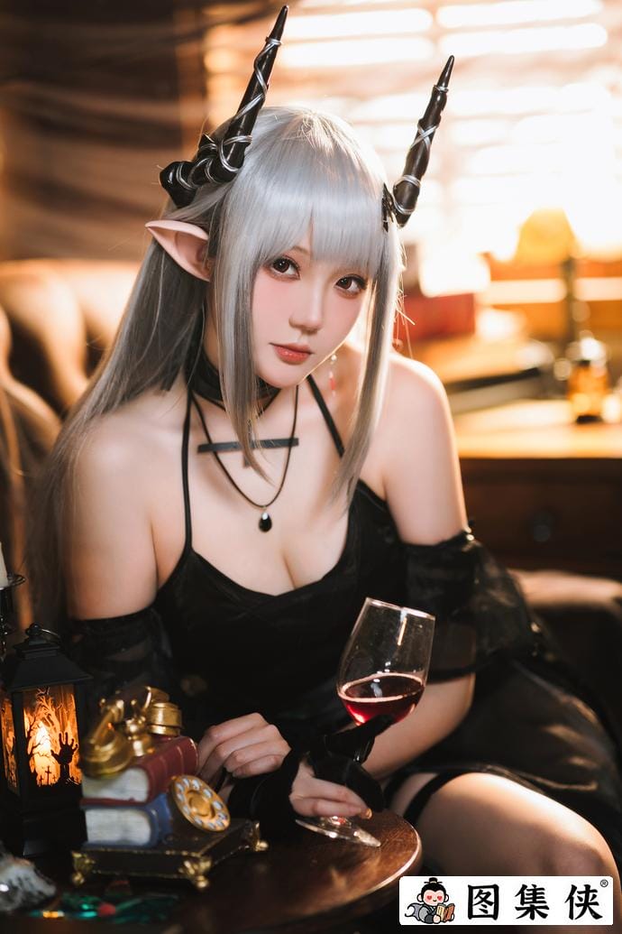 银发女神!瓜希酱泥岩音律联觉零号特工COS可爱的精灵耳朵独具匠心-6 银发女神!瓜希酱泥岩音律联觉零号特工COS可爱的精灵耳朵独具匠心