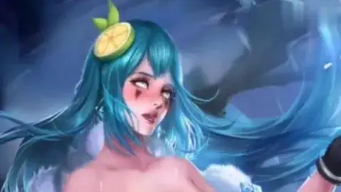 《王者荣耀》女英雄翻白眼流口水的样子人物图片-7 《王者荣耀》女英雄翻白眼流口水的样子人物图片