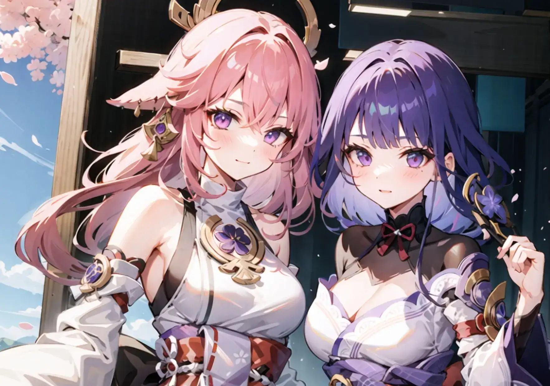 原神雷电将军乳液喷八重神子一脸图片啥梗出自哪里-1 原神雷电将军乳液喷八重神子一脸图片啥梗出自哪里