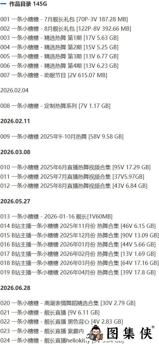 一条小糖糖 – 舰长充电等写真&视频合集【持续更新中】-2 一条小糖糖 – 舰长充电等写真&视频合集【持续更新中】-2