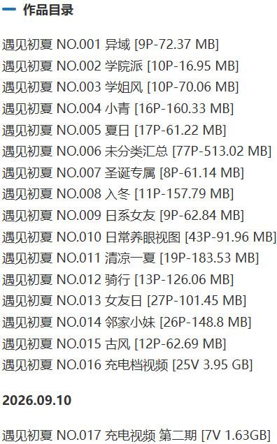 遇见初夏 – 写真&视频合集【持续更新中】-2 遇见初夏 – 写真&视频合集【持续更新中】-2