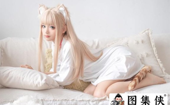 蠢沫沫cos黄豆粉猫娘140图片全集分享 可爱小猫融化了我的少男心